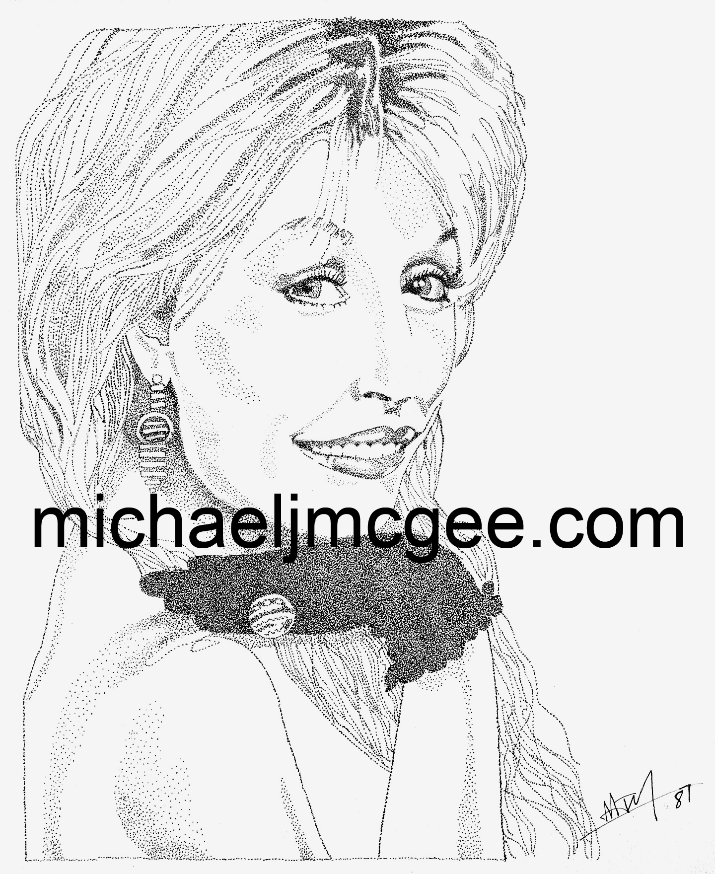 Dolly Parton / MJM Artworks / michaeljmcgee.com